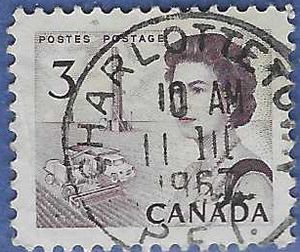 Canada # 456 1967 Used