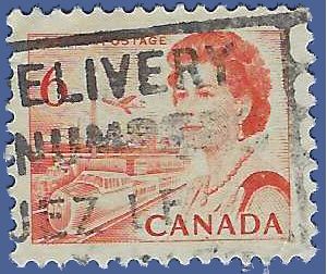 Canada # 459 1968 Used