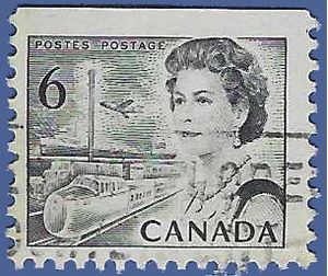 Canada # 460d Booklet Single 1972 Used Ty II