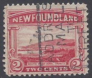 Newfoundland #132 1923 Used