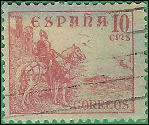 Spain # 665 1938 Used