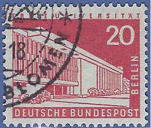 Germany Berlin #9N128 1956 Used