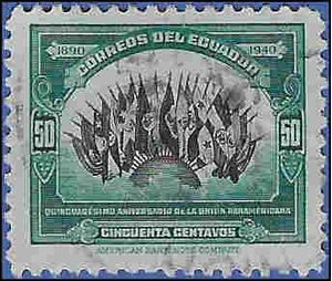 Ecuador # 396 1940 Used