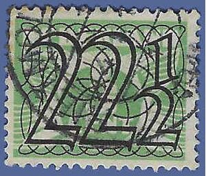 Netherlands # 233 1940 Used Toned Edge