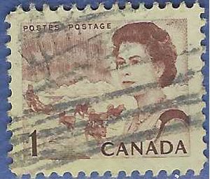 Canada # 454 1967 Used