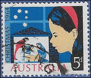 Australia # 384 1964 Used