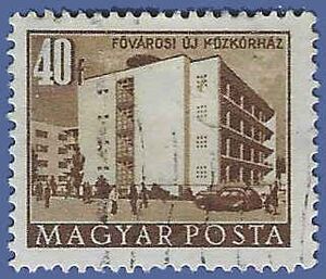 Hungary #1053 1953 CTO HR