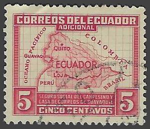 Ecuador #RA41 1938 Used