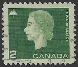 Canada # 402 1963 Used