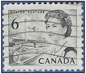 Canada # 460 1970 Used Die 1