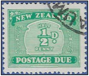 New Zealand #J22 1939 Used