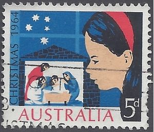 Australia # 384 1964 Used