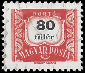 Hungary #J261 1965 CTO