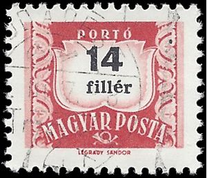 Hungary #J251 1965 CTO