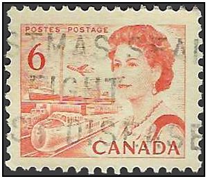 Canada # 459 1968 Used