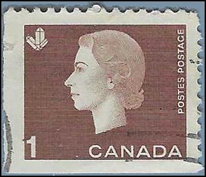 Canada # 401a Booklet Single 1963 Used
