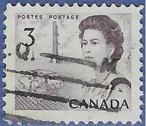 Canada # 456 1967 Used