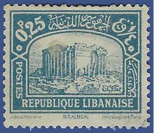 Lebanon #116 1930  Used