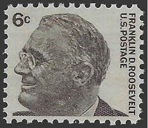 #1284 6c Prominent Americans Franklin D. Roosevelt 1966 Mint NH