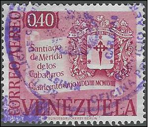 Venezuela #C 680 1958 Used
