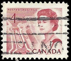 Canada # 457 1967 Used