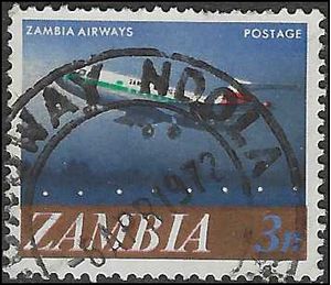 Zambia #  41 1968 Used
