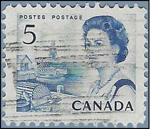 Canada # 458 1967 Used