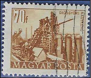 Hungary #1056d 1953 CTO