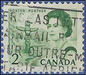 Canada # 455 1967 Used