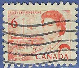 Canada # 459 1968 Used
