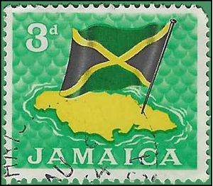 Jamaica # 221 1964 Used