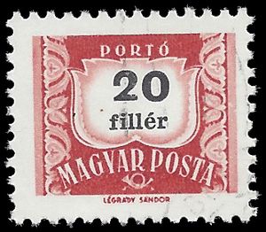 Hungary #J253 1965 CTO