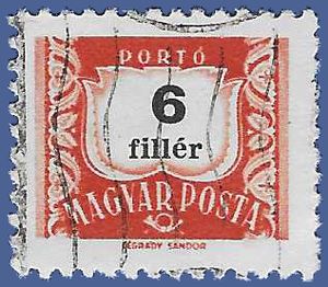 Hungary #J247 1965 CTO