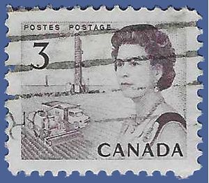 Canada # 456 1967 Used