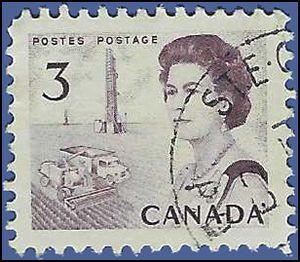Canada # 456 1967 Used
