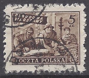 Poland # 471 1950 Used