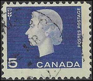 Canada # 405 1962 Used