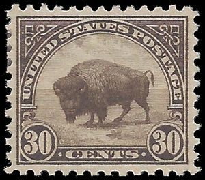 # 569 30c American Buffalo 1923 Mint HR
