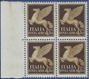 Italy #C 13 1930 Mint NH Block of 4