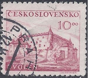 Czechoslovakia # 393 1949 Used Crease