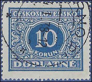 Czechoslovakia #J 68 1928 Used