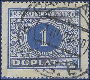 Czechoslovakia #J 65 1928 Used