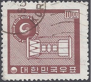 South Korea # 368 1962 Used