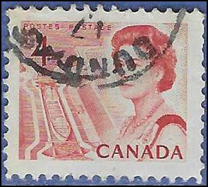 Canada # 457 1967 Used