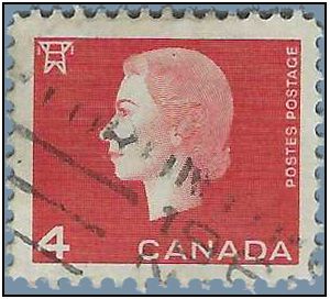 Canada # 404 1963 Used