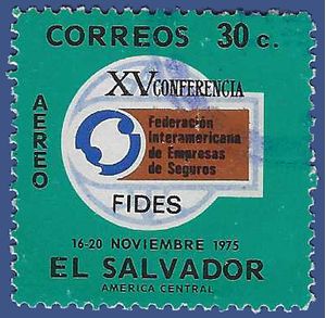 El Salvador # C365 1975 Used