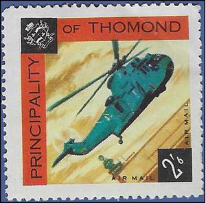 Ireland Principality of Thomond 2'6 1961 Mint H Large Thin