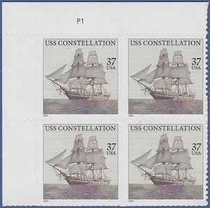 #3869 37c USS Constellation PB/4 2004 Mint NH