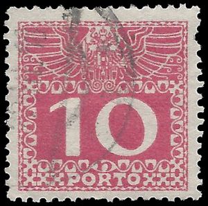 Austria #J 38 1908 Used