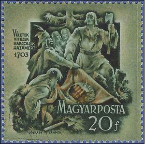 Hungary #1043 1953 CTO